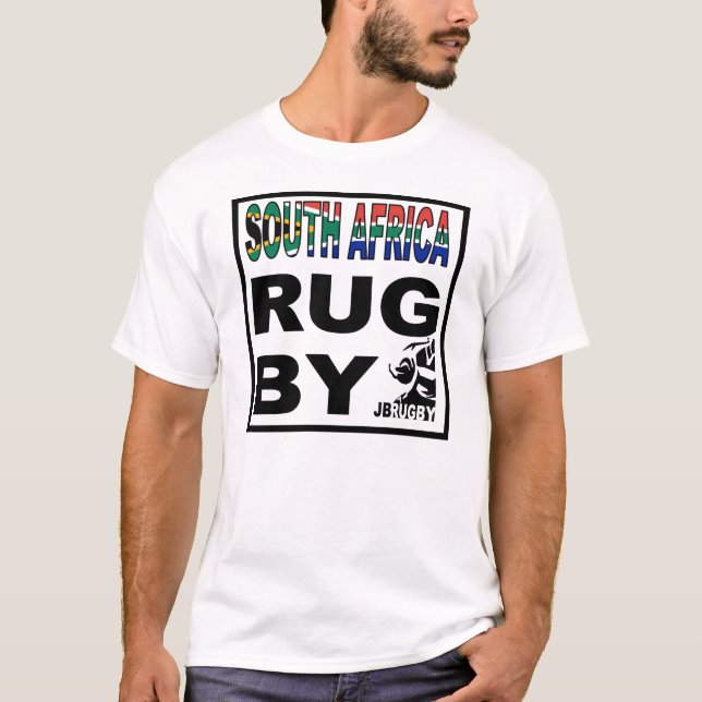 Camiseta Rugbi de Suráfrica (jbrugby) (Anverso)