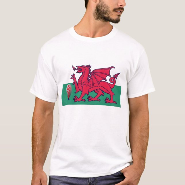 Camiseta rugbi galés (Anverso)