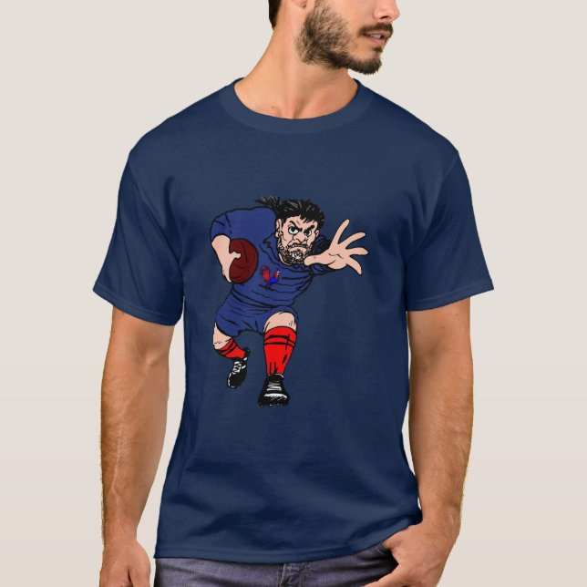 Camiseta Rugbi para hombre de la fan de deportes del atleta (Anverso)
