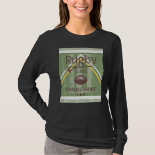 Camiseta Rugby Ball Deportes Coaching Fitness Workout Irlan