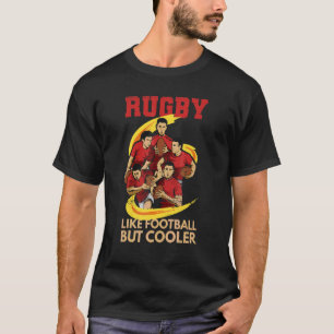 Camiseta Rugby Como Fútbol Pero Frío Para Un Ventilador De