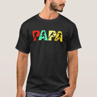Camiseta Rugby Dad Papa Rugby Padre Retro
