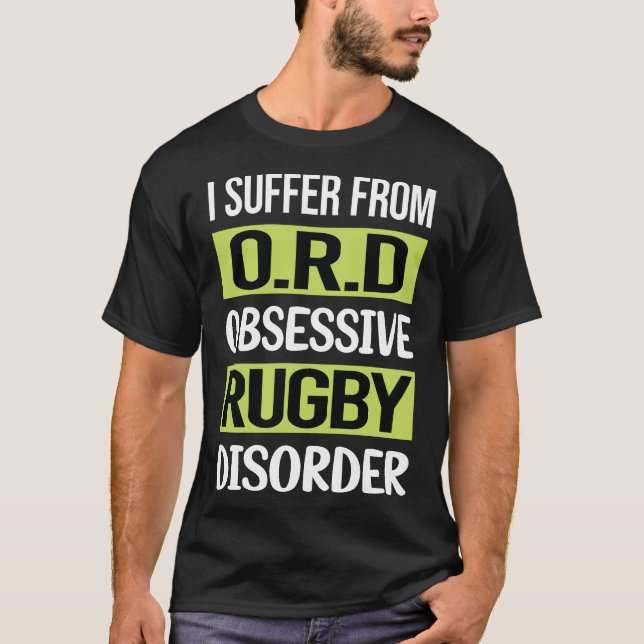 Camiseta Rugby de Amor Obsesivo (Anverso)