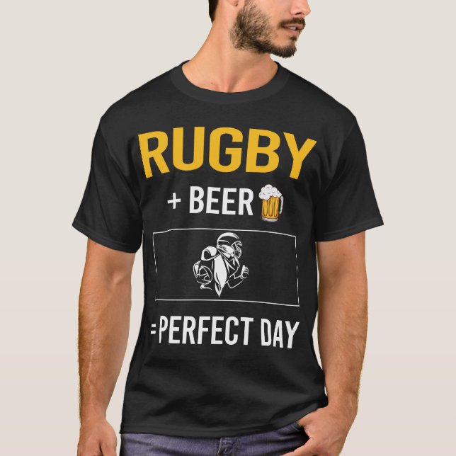 Camiseta Rugby de Beer Day (Anverso)