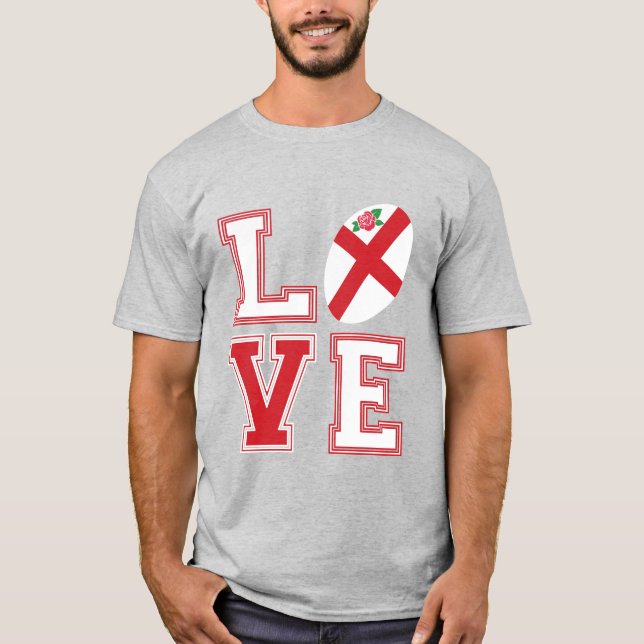 Camiseta Rugby de Inglaterra (Anverso)