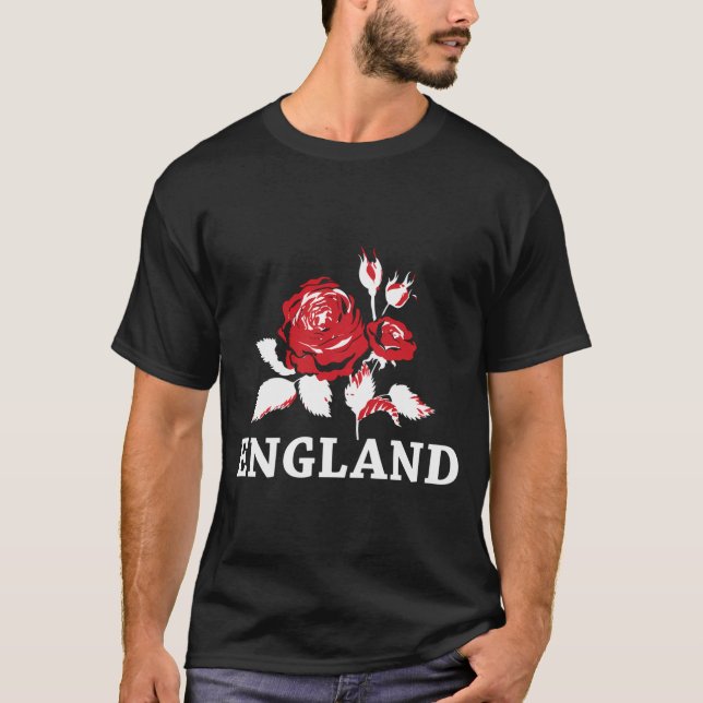Camiseta Rugby de Inglaterra (Rosa) (Anverso)