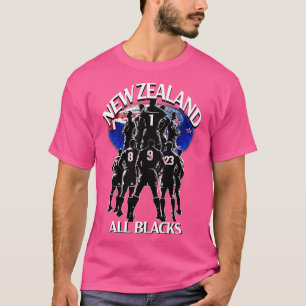 Camiseta Rugby De Nueva Zelanda Para Todos Los Negros