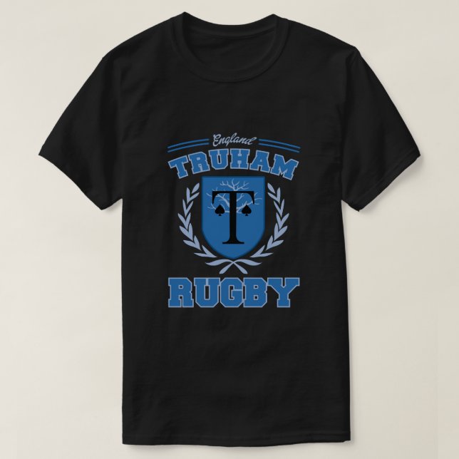 Camiseta rugby de truham (paro cardíaco) (Diseño del anverso)