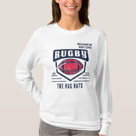 Camiseta Rugby del año de la liga del equipo del club escol