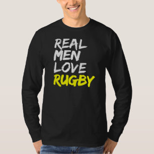 Camiseta Rugby diciendo que los hombres del club de rugby '