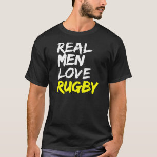 Camiseta Rugby diciendo que los hombres del club de rugby '