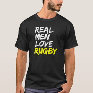 Camiseta Rugby diciendo que los hombres del club de rugby '