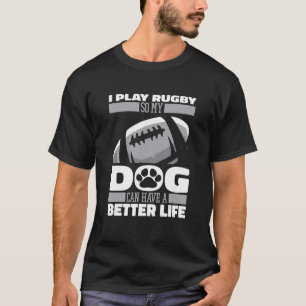 Camiseta Rugby Dog League Union Rugby