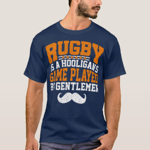 Camiseta Rugby es un juego de hooligans jugado por caballer