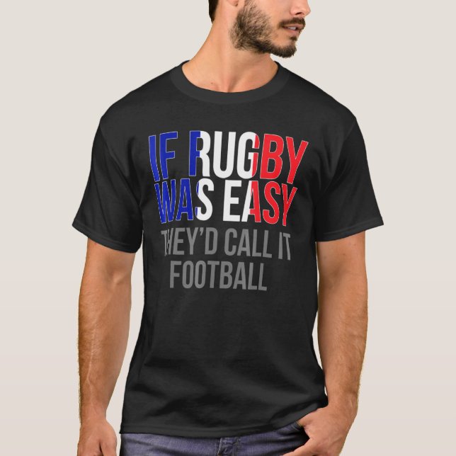 Camiseta Rugby Francés (Anverso)
