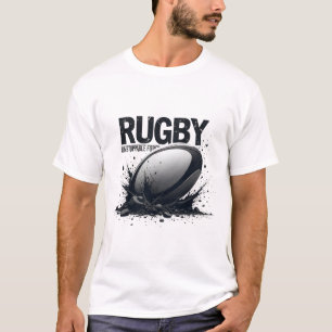 Camiseta Rugby – Fuerza Imparable Estilo Tinta