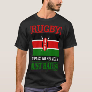 Camiseta Rugby gracioso de Kenia
