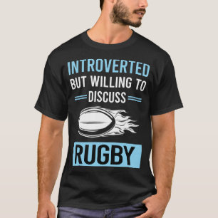 Camiseta Rugby introvertido