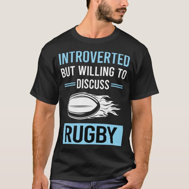 Camiseta Rugby introvertido (Anverso)