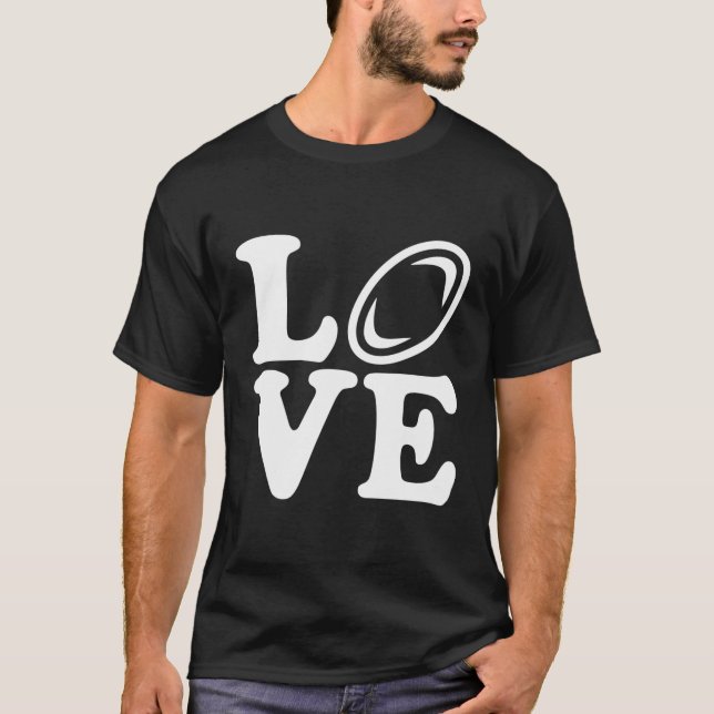 Camiseta Rugby Love (Anverso)