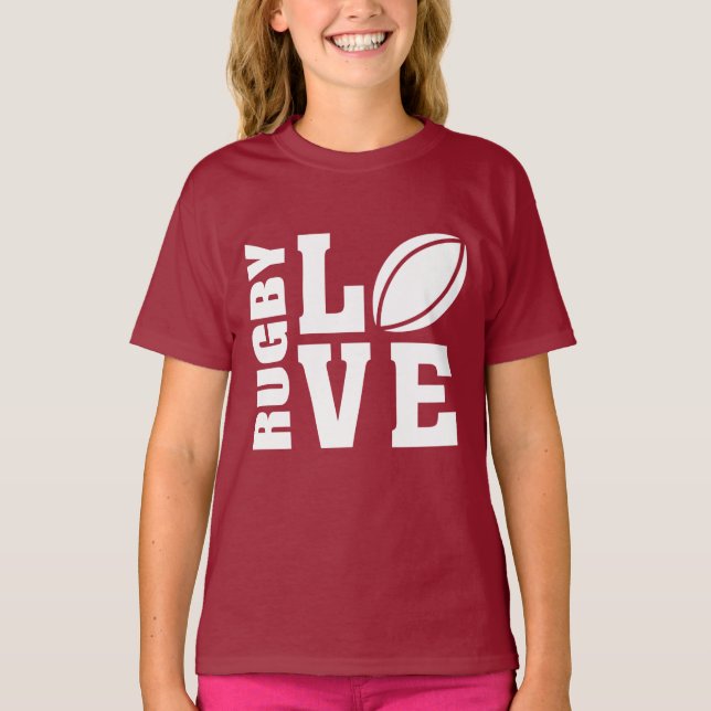 Camiseta Rugby Love (Anverso)