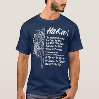 Camiseta Rugby maorí de Nueva Zelanda Haka Ka Mate