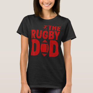 Camiseta Rugby Mens Rugby Dad Rugby The Rugby Dad Day