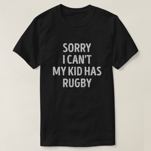 Camiseta Rugby Mom Dad Funny Rugby Parent (Diseño del anverso)