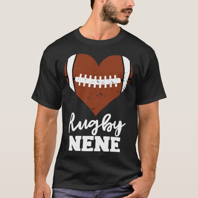 Camiseta Rugby Nene Heart  Rugby Player Nene (Anverso)
