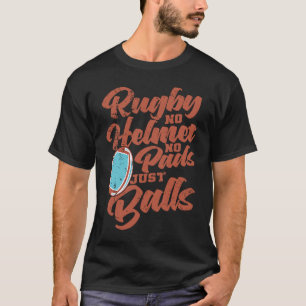 Camiseta Rugby no Helmet no Protectores sólo bala fútbol