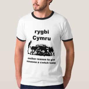 Camiseta Rugby Otro Motivo Para Darle Un Cwtch a Alguien Ho