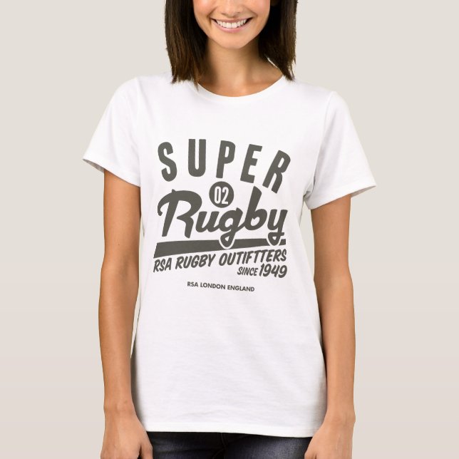 Camiseta Rugby Retro Rugby (Anverso)