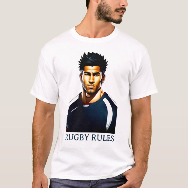 Camiseta Rugby Rules (Anverso)