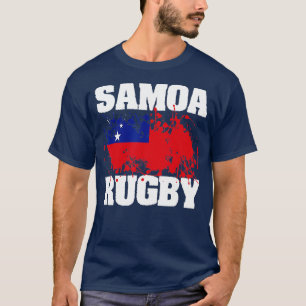 Camiseta Rugby Samoa Bandera Orgullo Hombres Idea de regalo