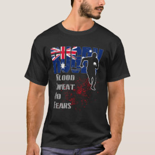 Camiseta Rugby Sangre Sudor Sin Miedos Scrum Maul Y Ruck Au