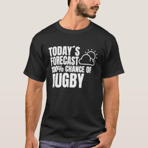Camiseta Rugby Saying Rugby Club Weather Preview Rugby
