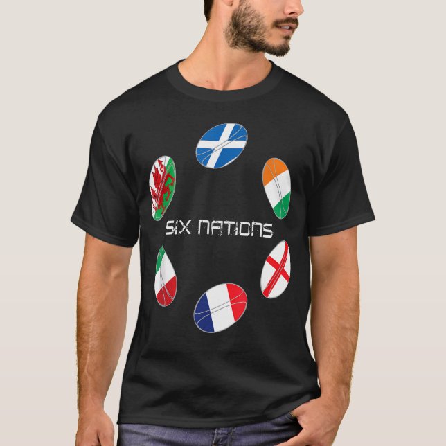 Camiseta Rugby Seis (Anverso)