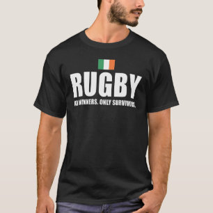 Camiseta Rugby Sin Ganadores Solo Sobrevive El Rugby Irland