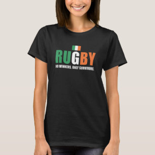 Camiseta Rugby Sin Ganadores Solo Sobrevivientes Irlanda Ru
