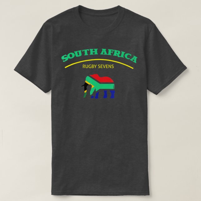 Camiseta Rugby Springbok de Sudáfrica 2018 (Diseño del anverso)