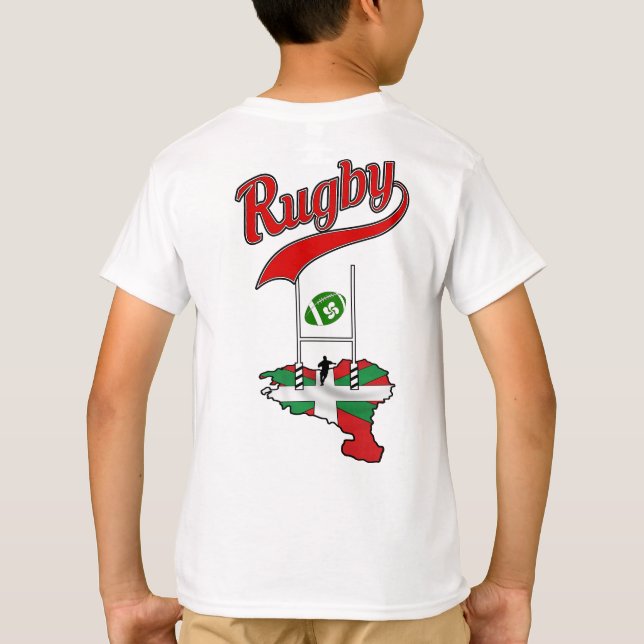 Camiseta Rugby Vasco (Reverso)