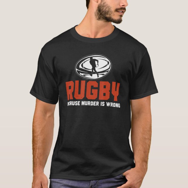 Camiseta Rugbys League Rugbys Rugby Player Rugby Sports (Anverso)