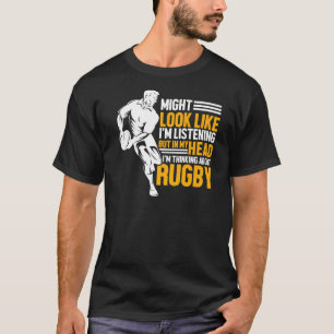 Camiseta Rugbys Rugby Sports Estoy pensando en el rugby