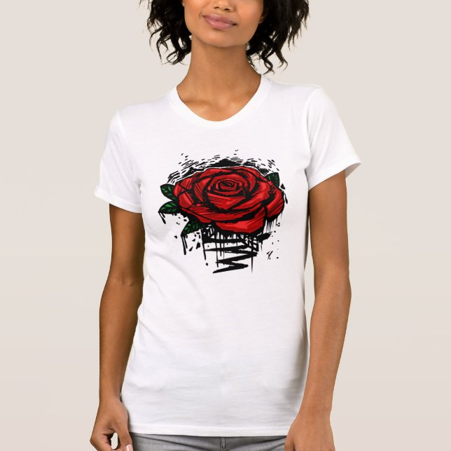 Camiseta Rugged Rosa (Anverso)