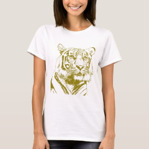 Camiseta Rugido de conservación: el tigre