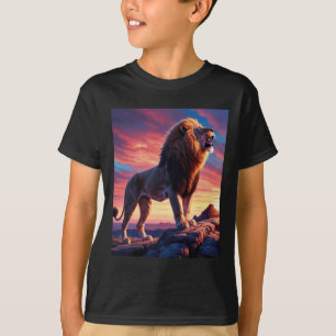 Camiseta Rugido de Independencia León Libertad Pegatina T
