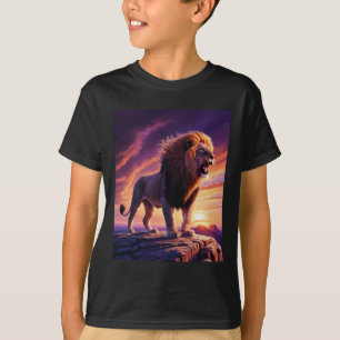 Camiseta Rugido de Independencia Libertad León Pegatina 