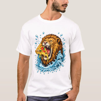 Camiseta Rugido de Pizza