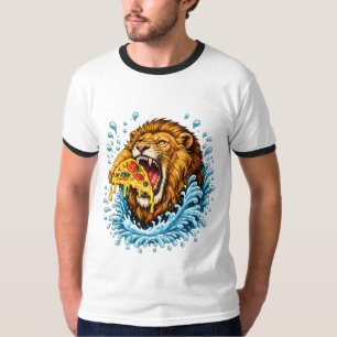 Camiseta Rugido de Pizza