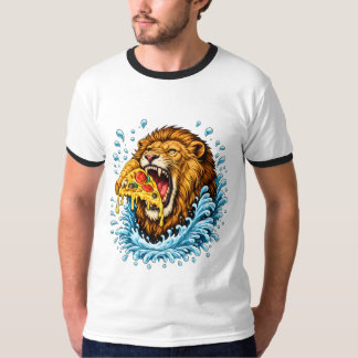 Camiseta Rugido de Pizza